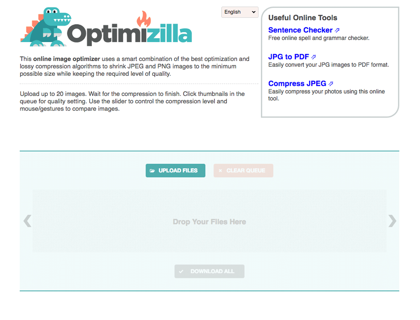 optimizar imagenes optimizilla webs