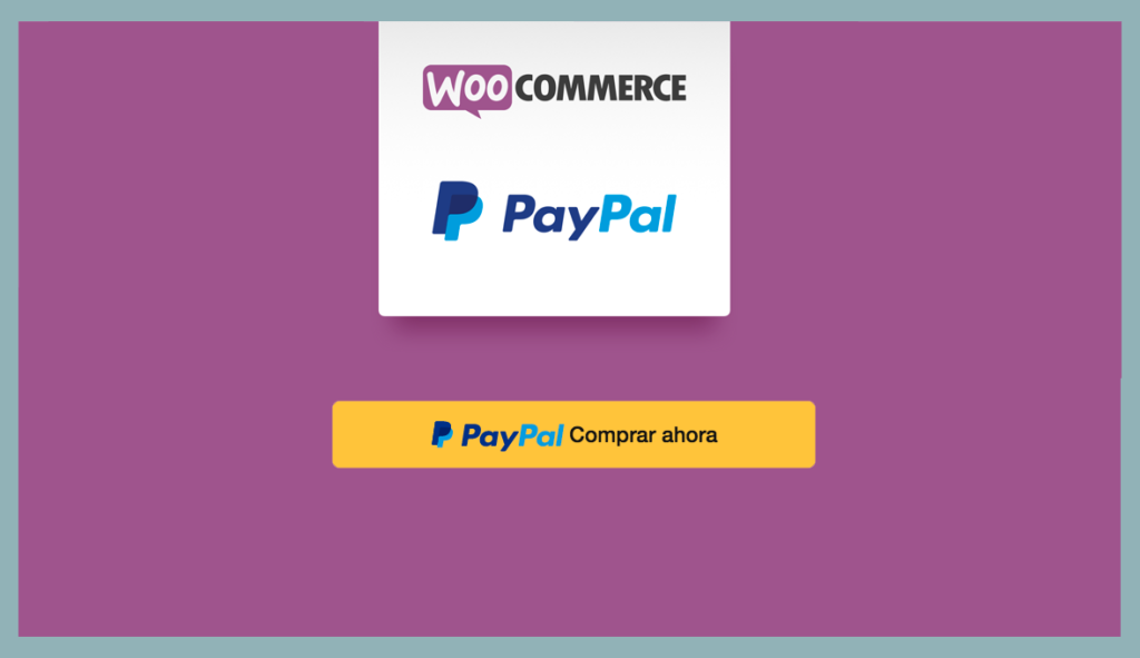 imagen de paypal express checkout para integrar en WordPress