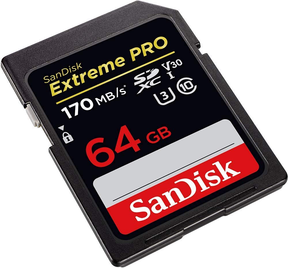 sankdisk 64gb tarjeta para camara fotos