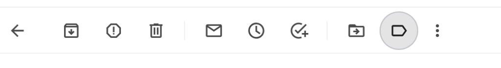 etiquetar como funcion gmail