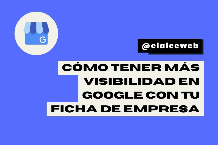 tener visibilidad como con google business portada