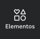 apartado elementos en canva