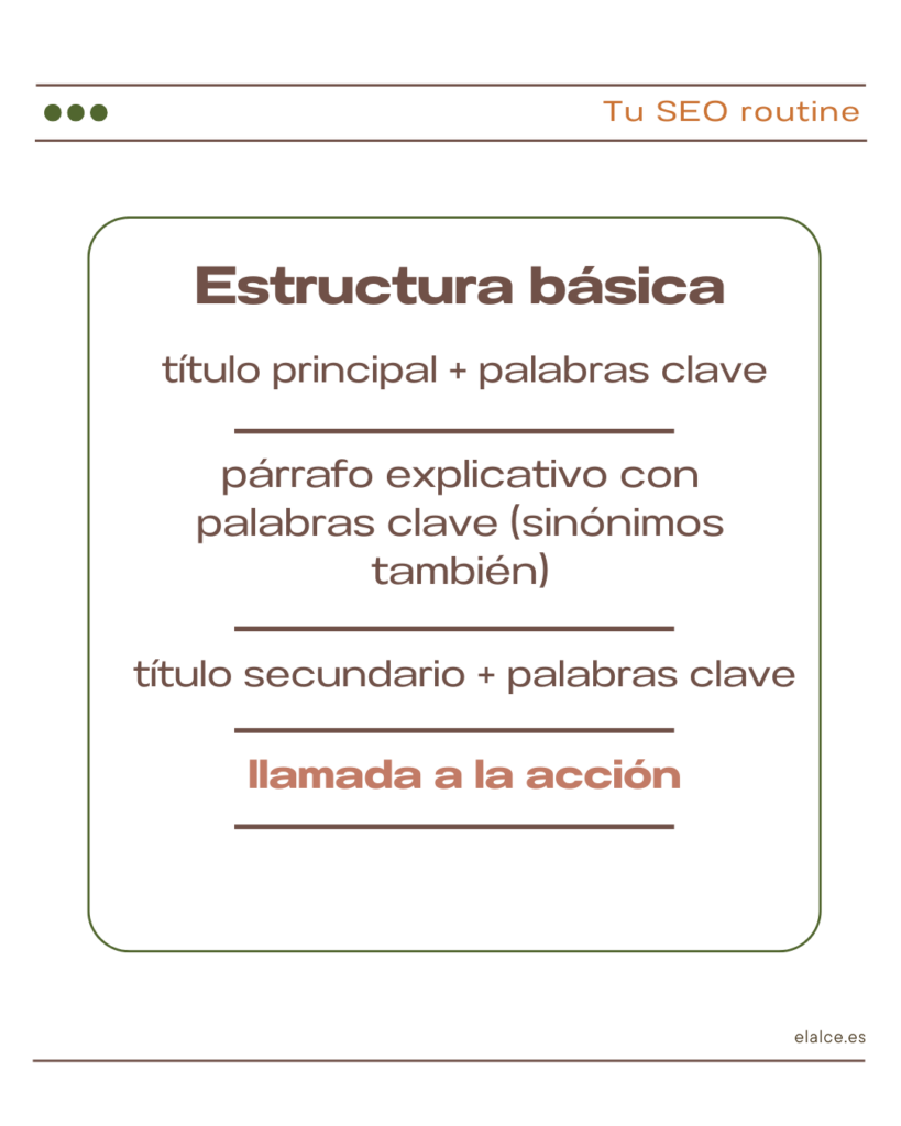 estructura tus textos de instagram